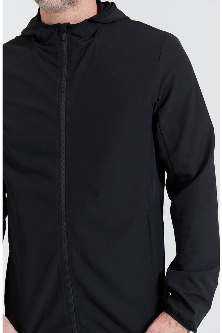 Dewitt Hooded Jacket, Alternate, color, TUXEDO