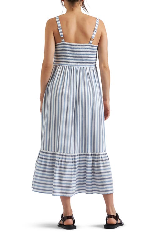 RIPE MATERNITY RIPE MATERNITY LANA TIE FRONT MATERNITY/NURSING DRESS