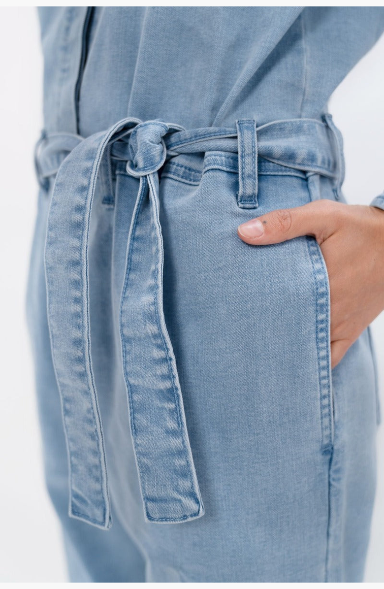 1People-US San Francisco Denim Boilersuit in Sky, Alternate, color, Sky