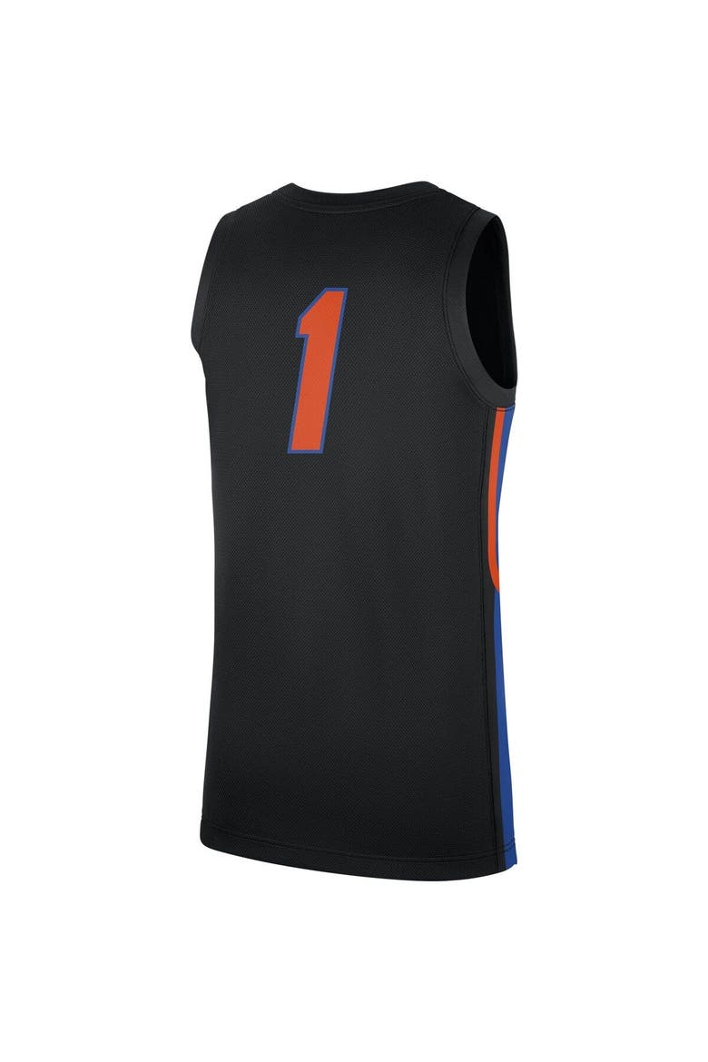 Men's Jordan Brand Black Florida Gators Replica Jersey, Alternate, color, Black