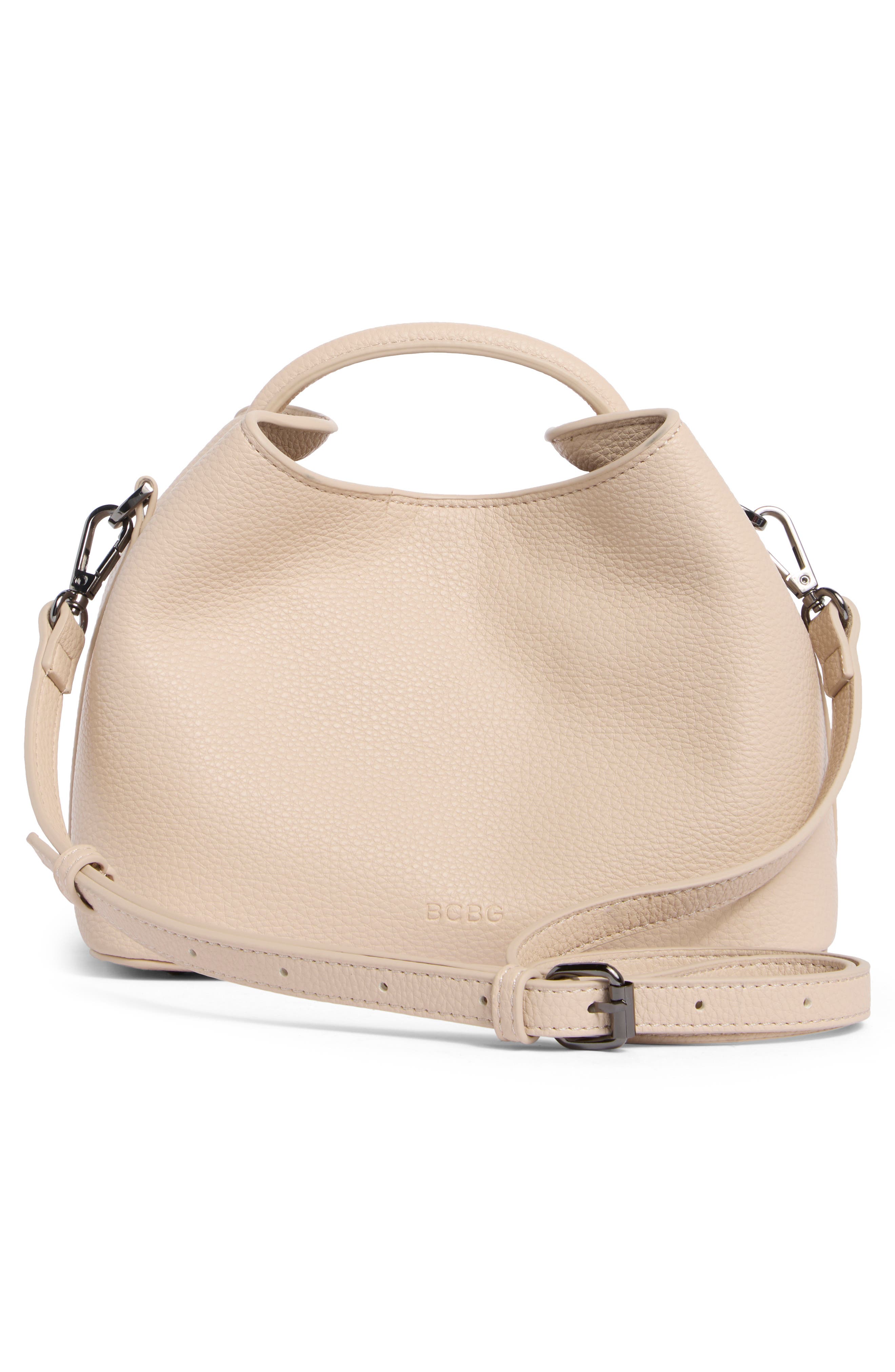 Circle Top Handle Clutch, Alternate, color, APRICOT