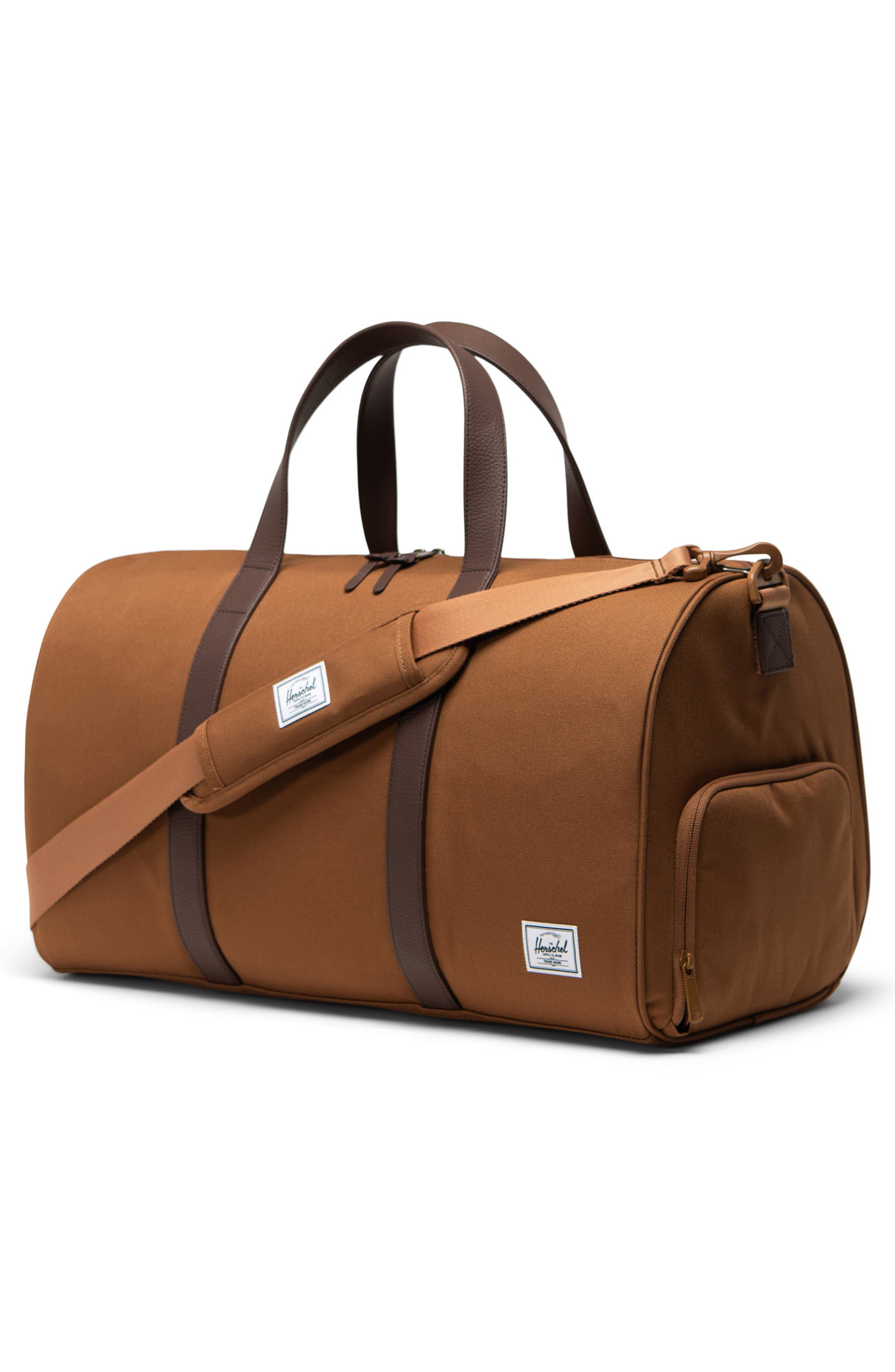 Herschel Supply Co. Novel Water Resistant Recycled Polyester Duffle Bag, Alternate, color, 