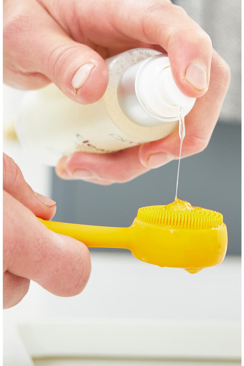 Clean Mini Pink Facial Cleansing Device, Alternate, color, YELLOW