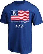 FANATICS Men's Fanatics Royal Los Angeles Dodgers USA 1776-2026 Big & Tall T-Shirt
