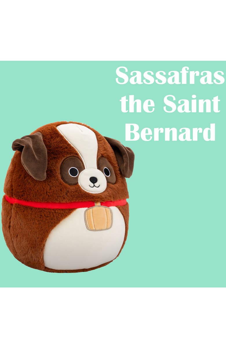 SQUISHMALLOWS 12 Inch Sassafras The St Bernard Plush, Alternate, color,