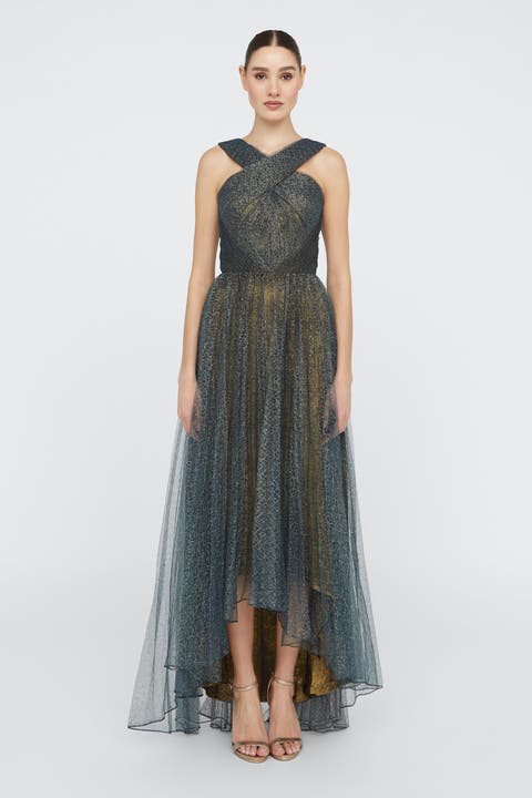 Linda Halter Neck Gown