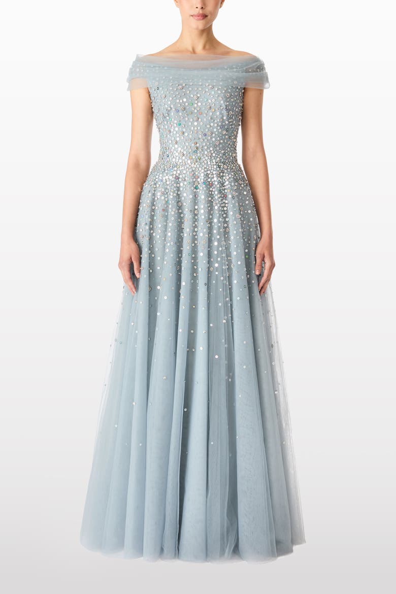 Bee Gown, Main, color, Steel Blue