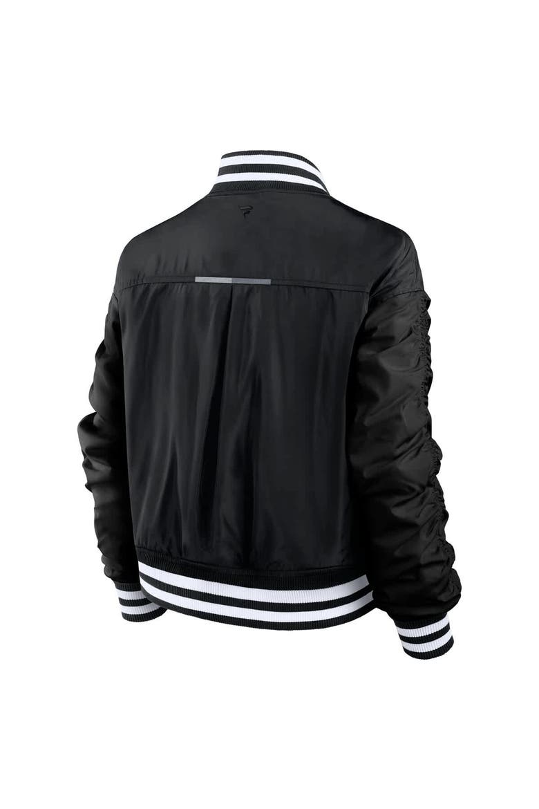 Women's Fanatics  Black Cincinnati Bengals Elements Wave Full-Snap Jacket, Alternate, color, Black