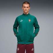 PUMA Men's Puma Green Portugal National Team King Anthem Full-Zip Jacket