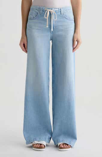 AG Stella Wide Leg Drawstring Pants