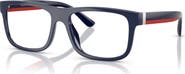 Polo Ralph Lauren 56mm Rectangle optical glasses