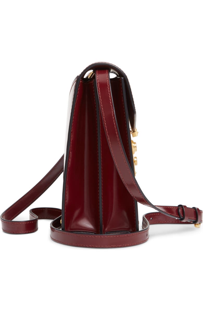 Thom Browne Mini Mrs. Thom Leather Crossbody Bag, Alternate, color,