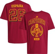 adidas Men's adidas Red Spain National Team 2026 FIFA World Cup Champions Trophy T-Shirt