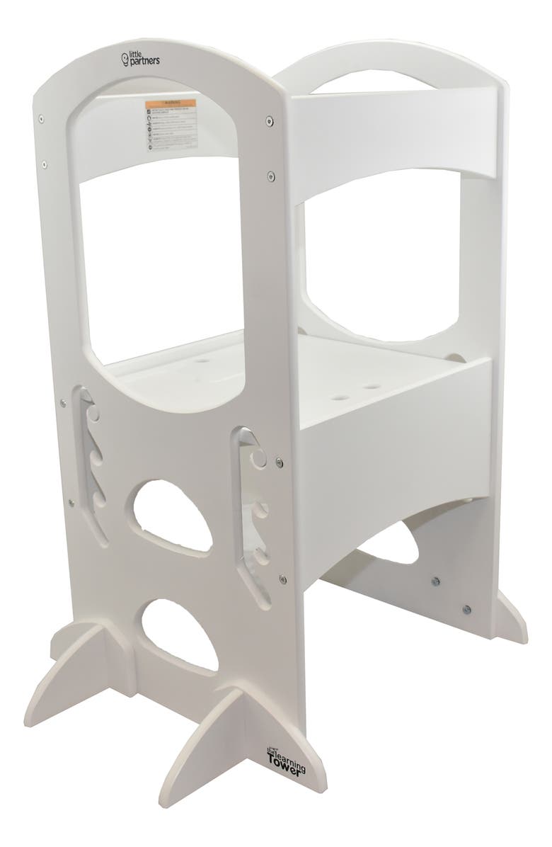 Little Partners The Learning Tower<sup>®</sup> Toddler Step Stool, Alternate, color, Soft White