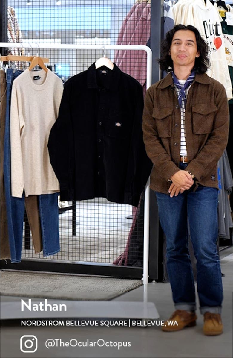 Corduroy Button-Up Shirt, sales video thumbnail