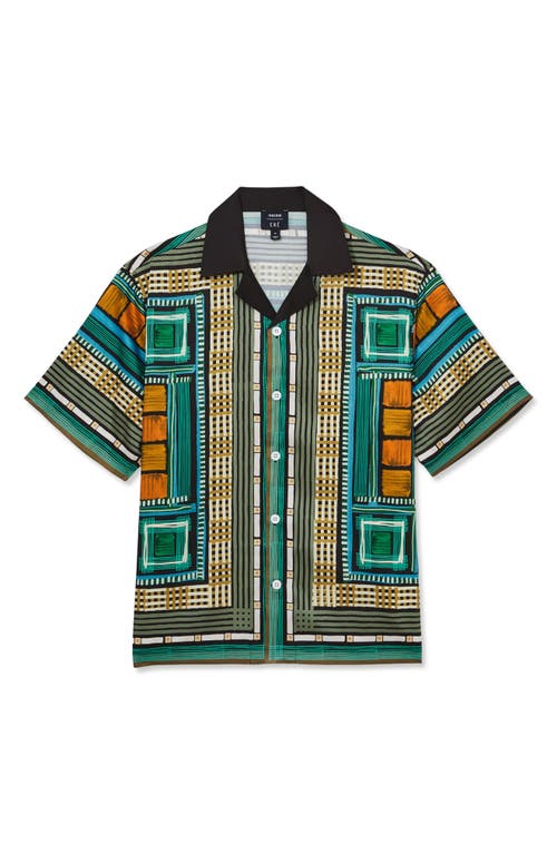 Reiss Sala Satin Camp Shirt