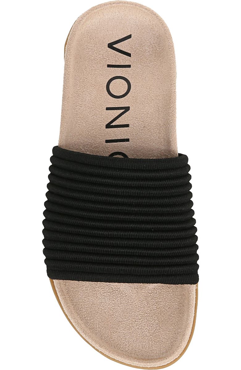 Vionic Evie Slide Sandal, Alternate, color, Black