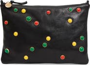 Clare V. Flat Leather Clutch