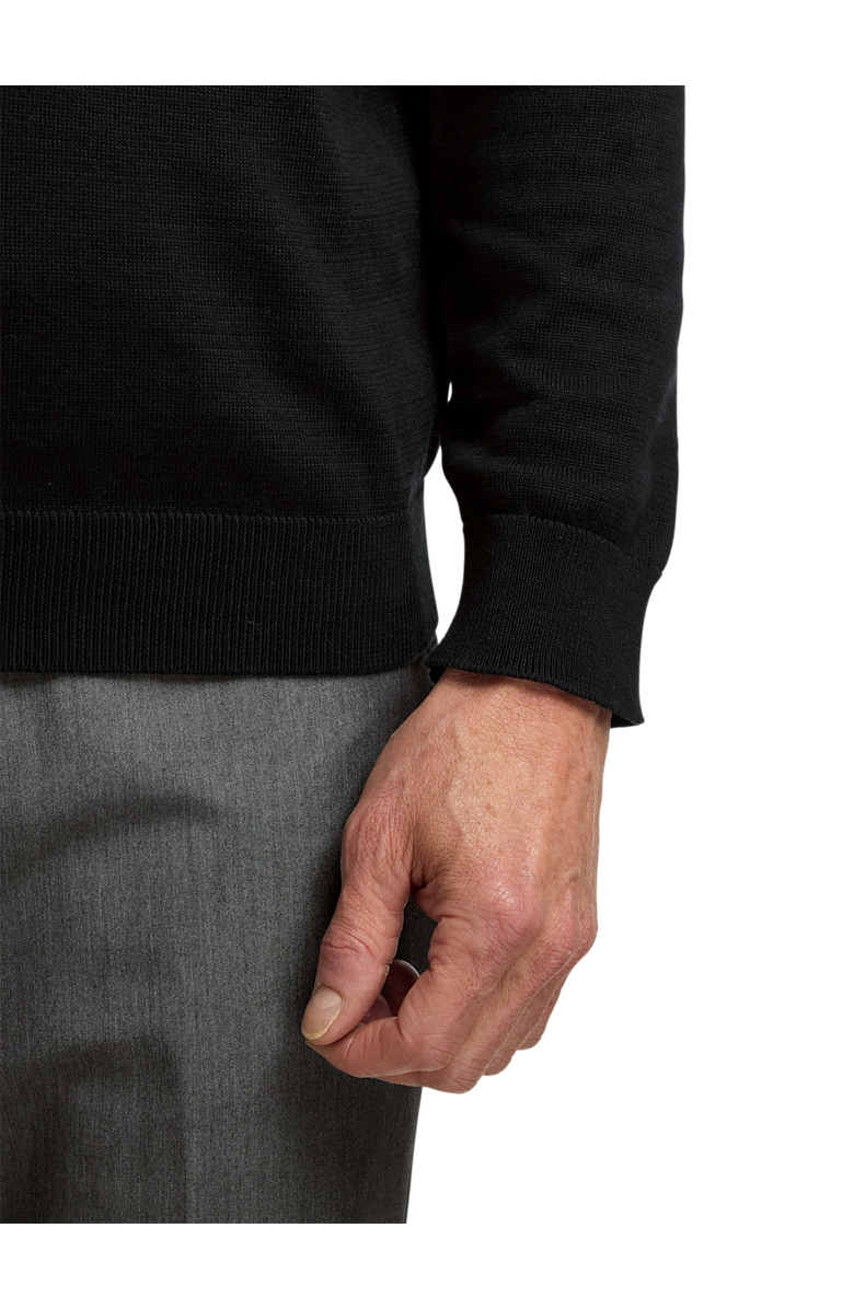 Paul Fredrick Supima Cotton Four Button Mock Neck Sweater, Alternate, color, 