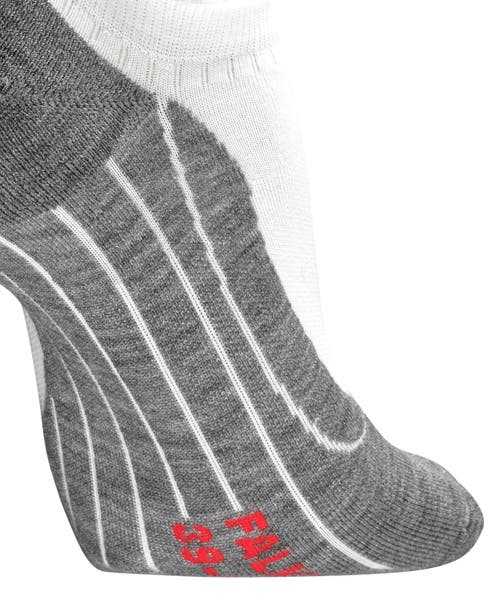 Falke Ru4 Endurance No Show Running Socks In White
