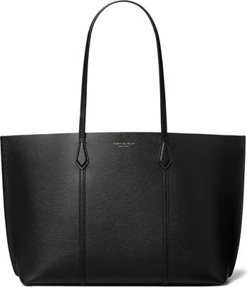 Perry Triple Compartment Leather Tote