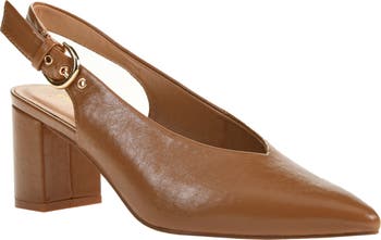 Menny Pointed Toe Slingback Pump