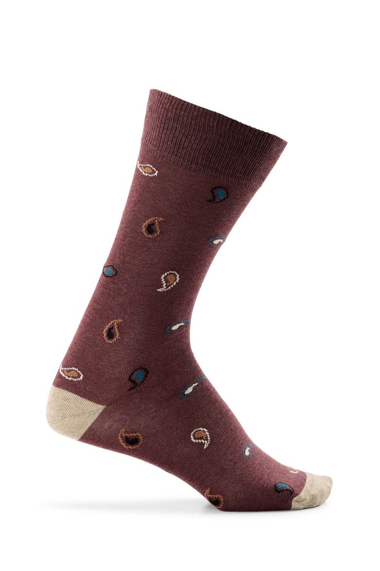 Big & Tall 3-pk Paisley Socks, Alternate, color, MULTI