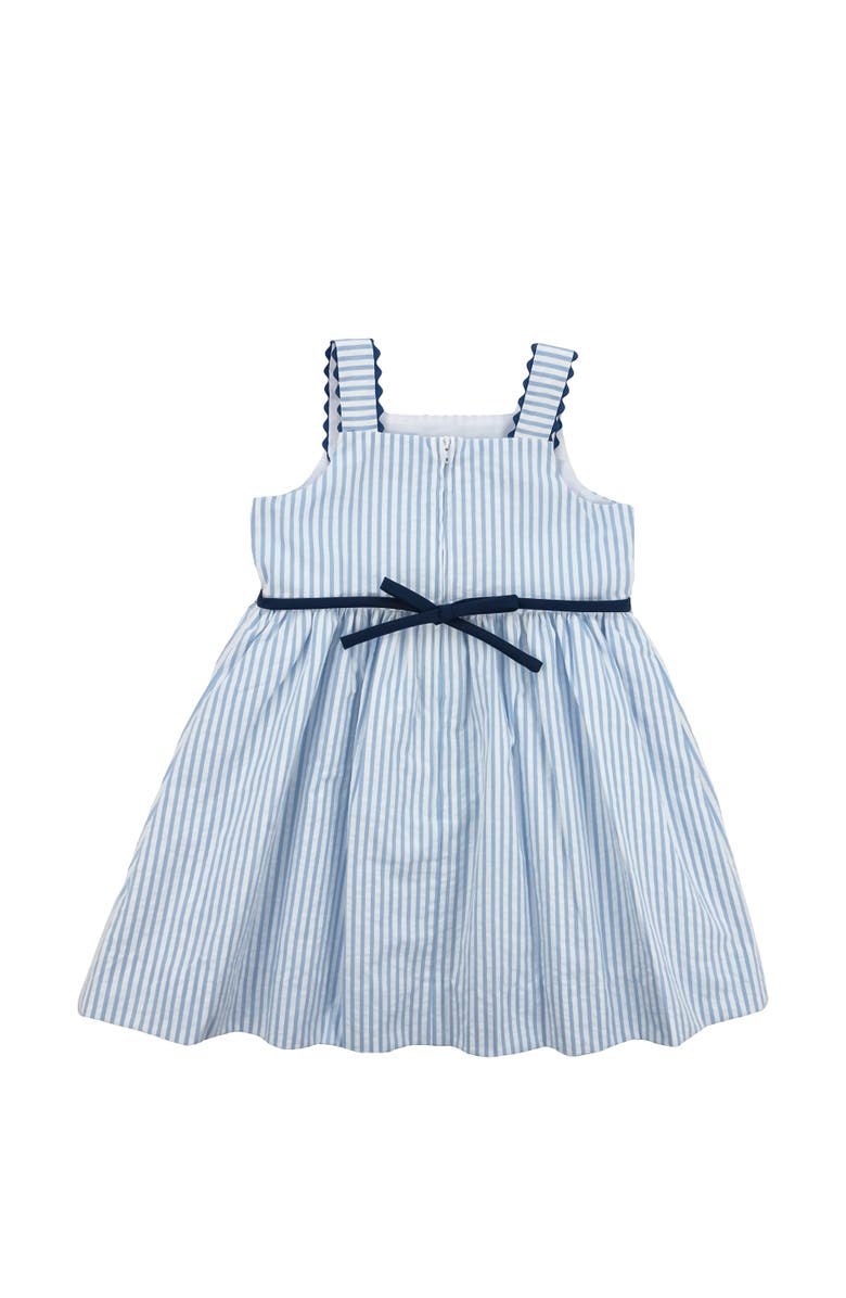 Florence Eiseman Seersucker Dress With Popscicles, Alternate, color, Light Blue