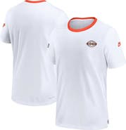 Nike Men's Nike White Cleveland Browns Sideline Coaches Alternate Performance T-Shirt