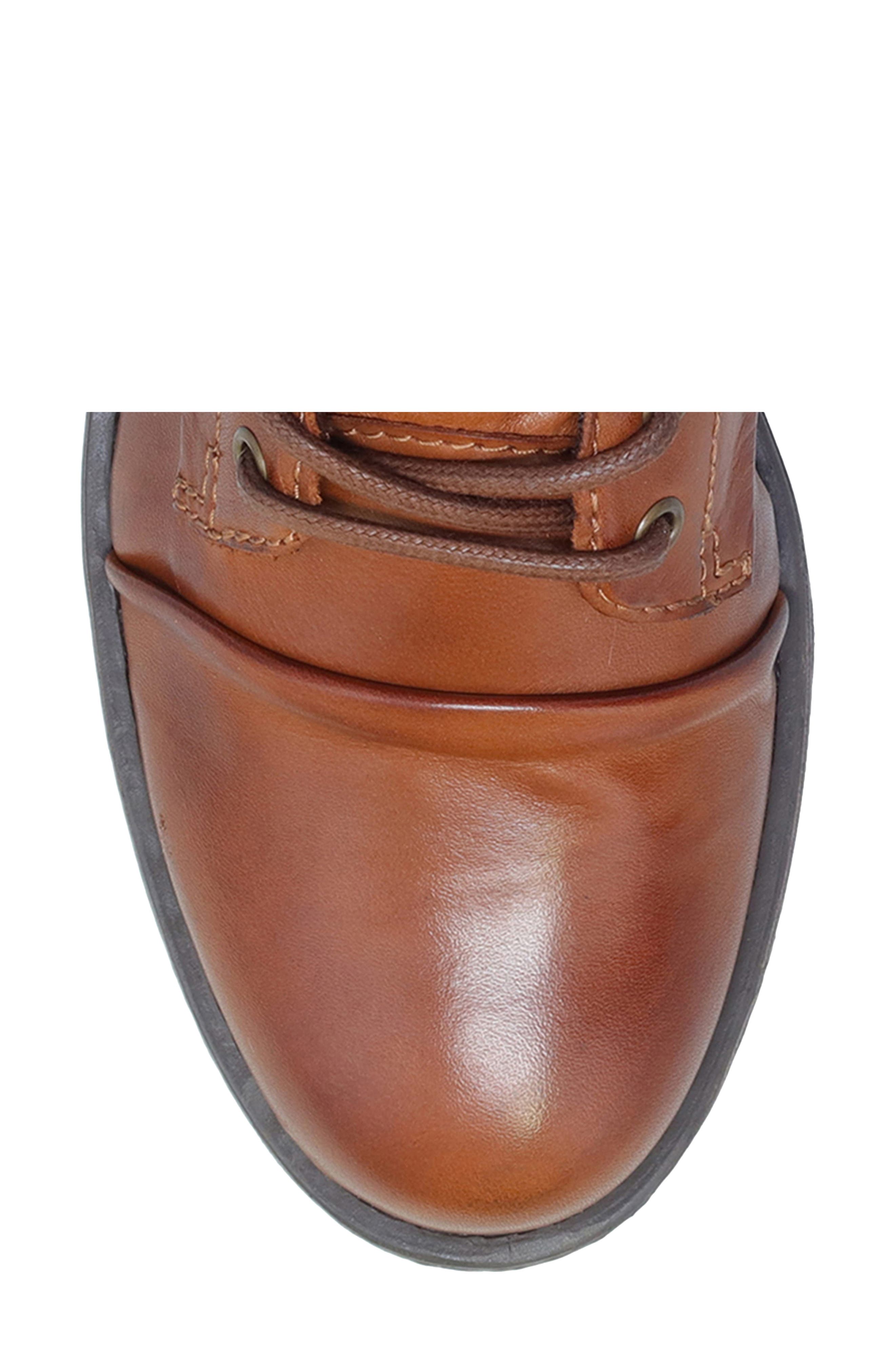 Lukas Lace-Up Bootie, Alternate, color, BRANDY