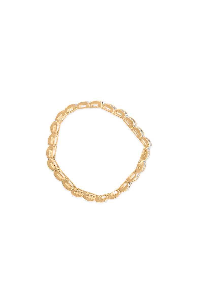 Haus of Brilliance 10K Yellow Gold 5.00 Cttw Round-Cut Diamond Link 7" Bracelet, Alternate, color, Yellow