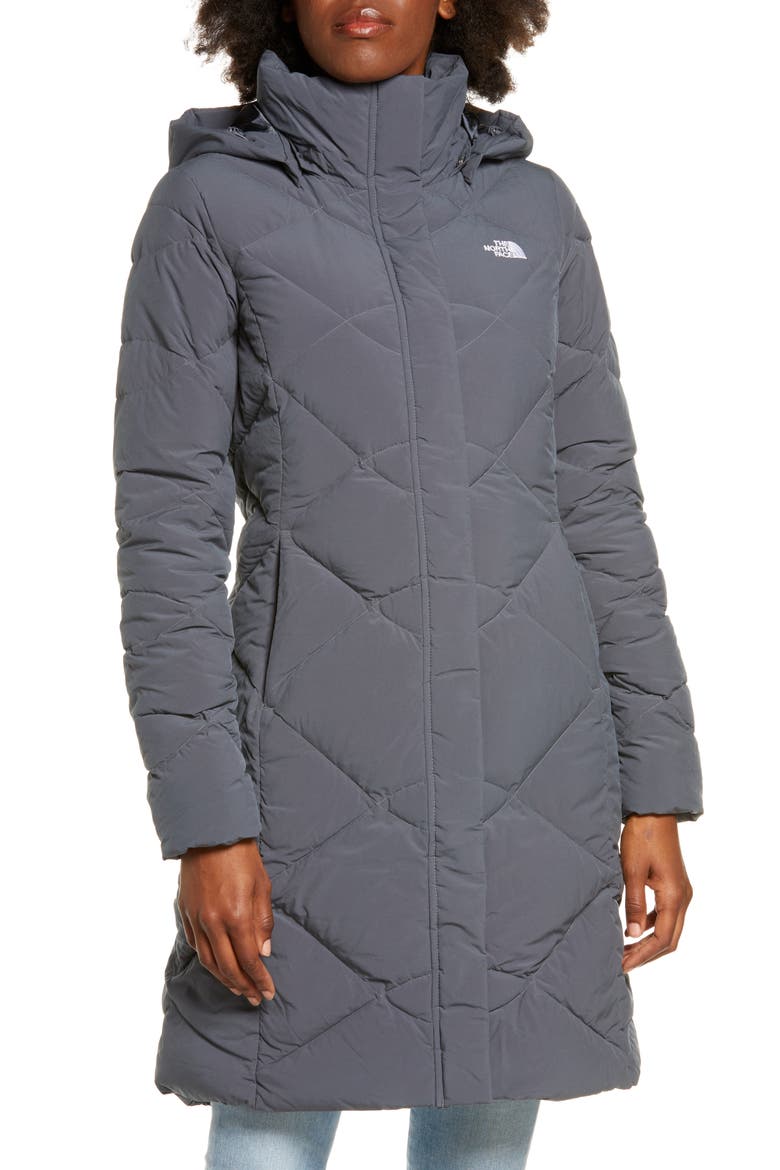 Miss Metro II Hooded Water Resistant Down Parka, Alternate, color, VANADIS GREY