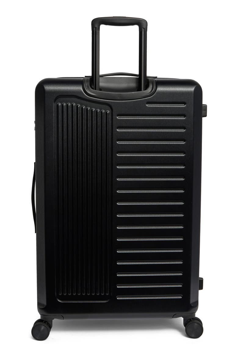 Treyton 28-Inch Hardside Spinner Luggage, Alternate, color, BLACK
