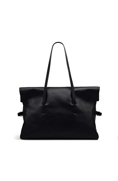 Radley Fleet Street Medium Flapover Shoulder Bag In Black