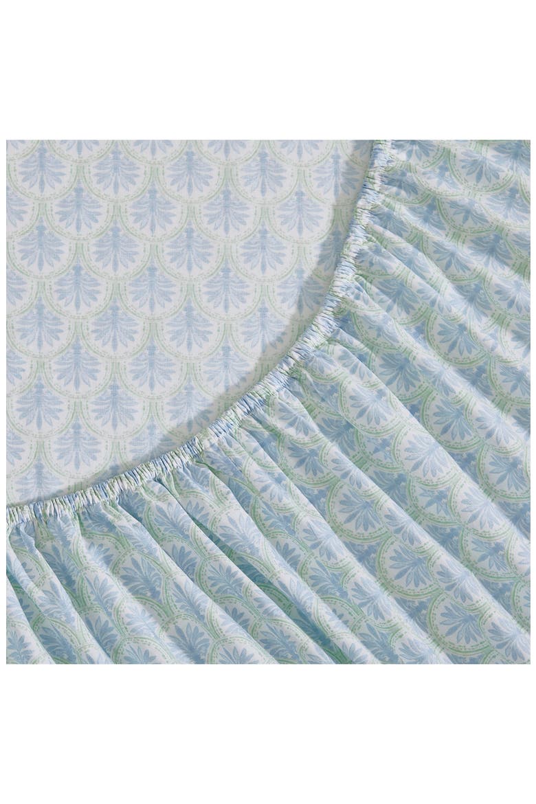 Coastal Bay 200 Thread Count Cotton Percale Sheet Set, Alternate, color, BLUE MULTI