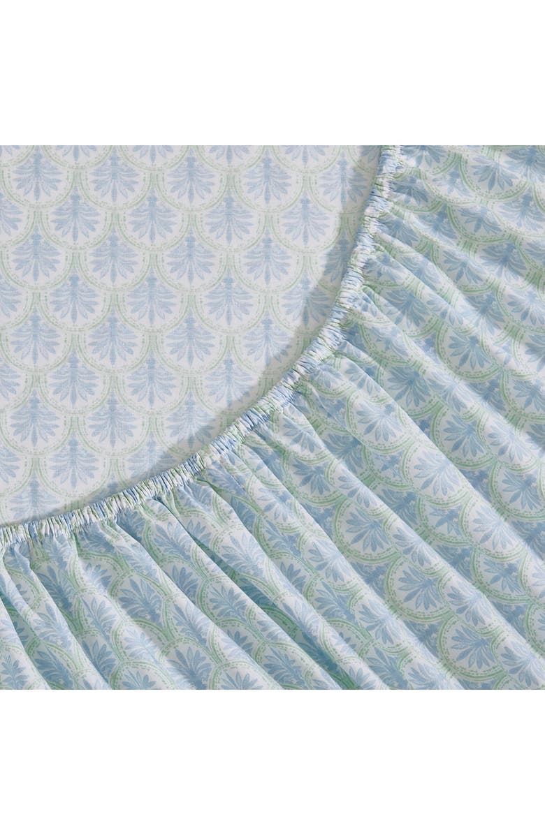 Tommy Bahama Coastal Bay 200 Thread Count Cotton Percale Sheet Set, Alternate, color, Blue Multi