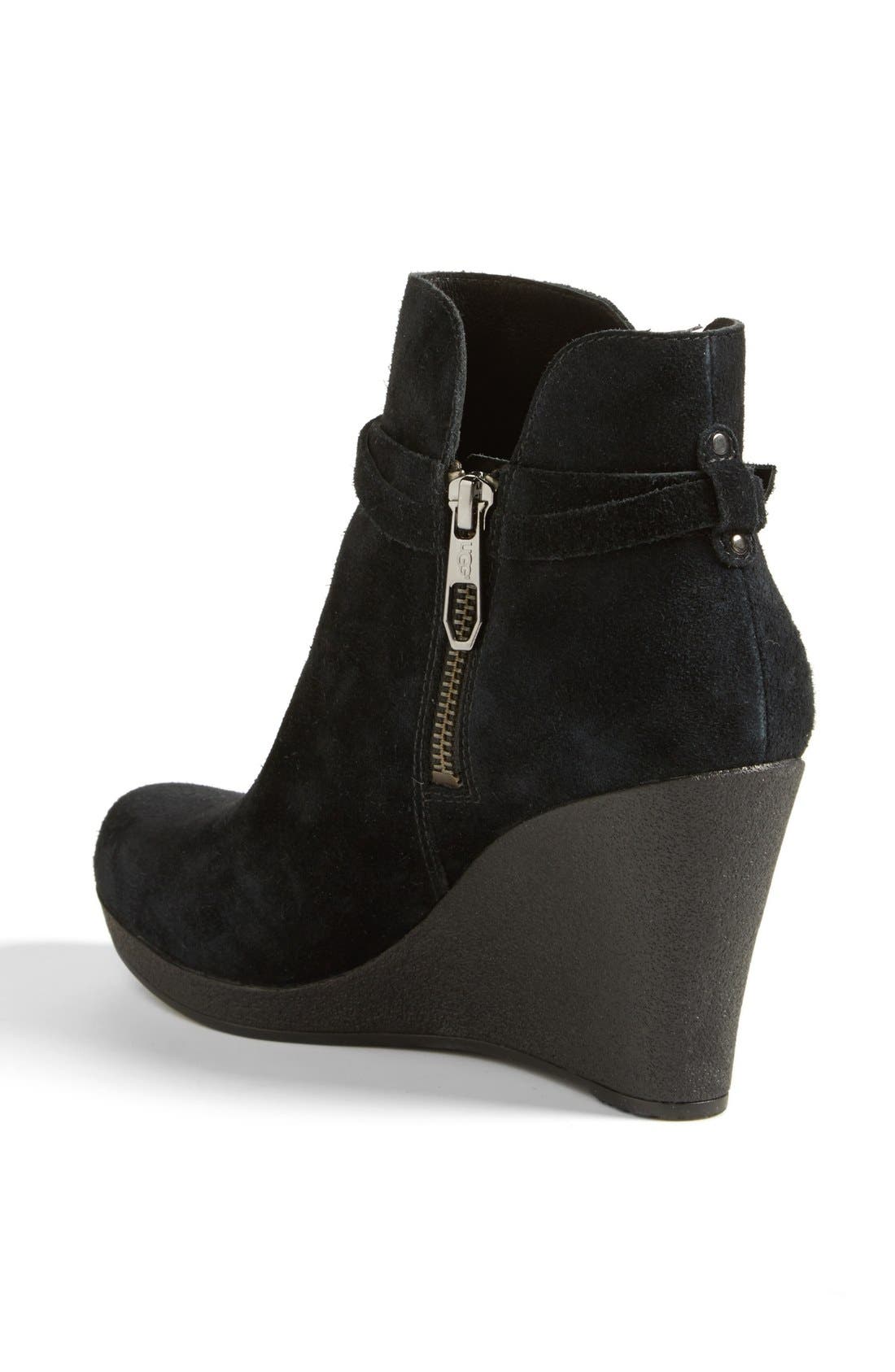 UGG<sup>®</sup> Australia 'Alexandra' Water Resistant Wedge Bootie, Alternate, color, 