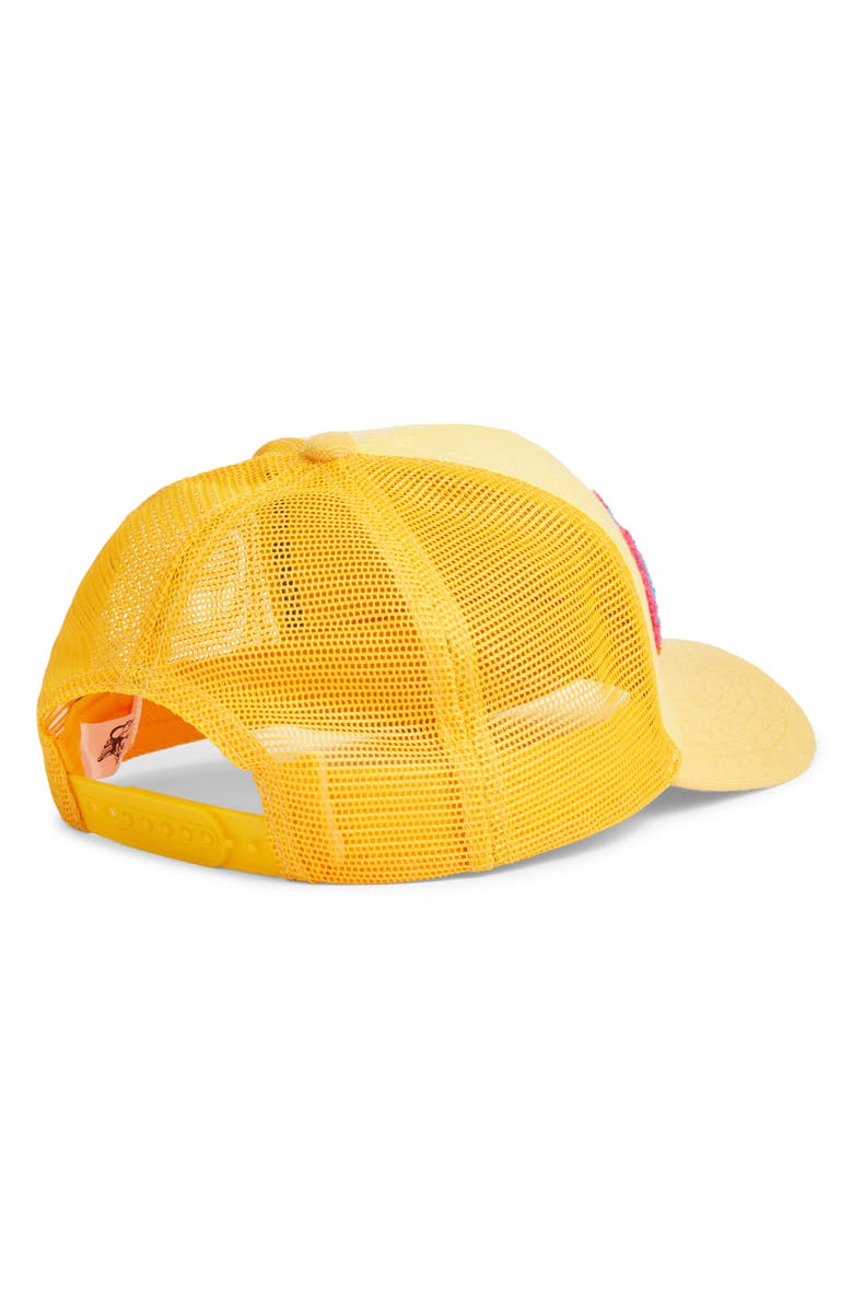 BOYS LIE How to Belle Trucker Hat, Alternate, color, Yellow