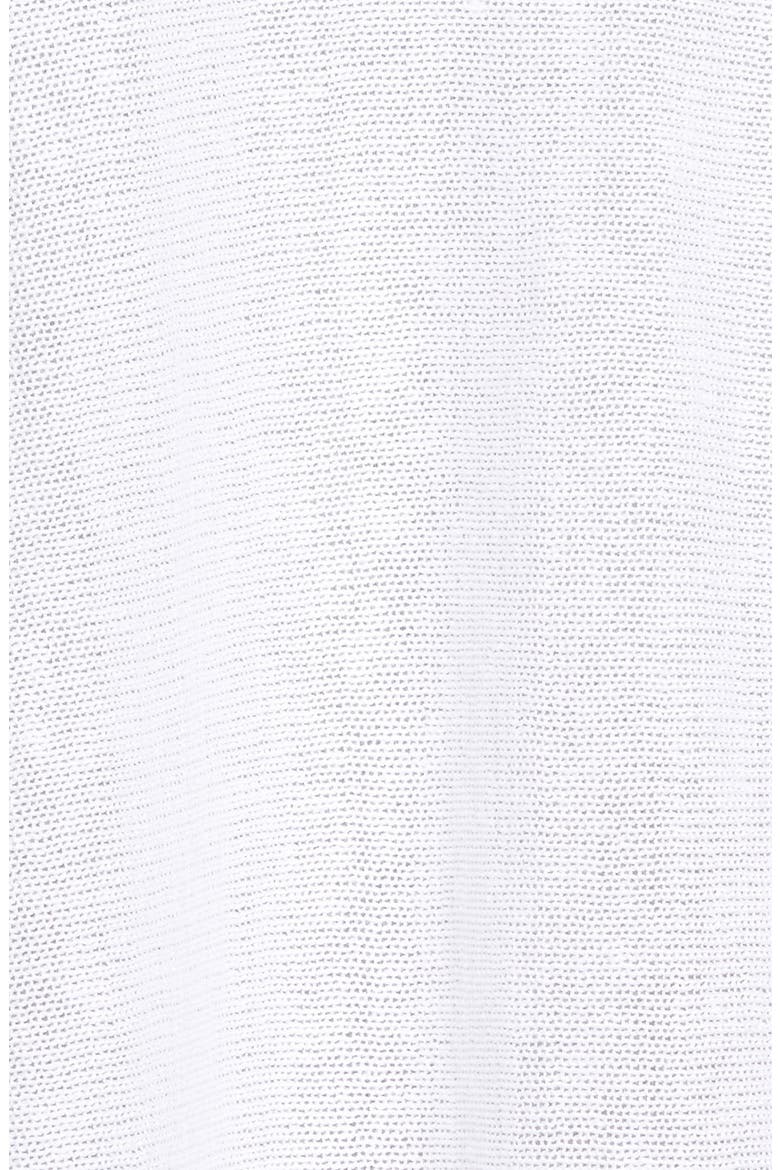 Organic Linen Bateau Neck Boxy Top, Alternate, color, WHITE
