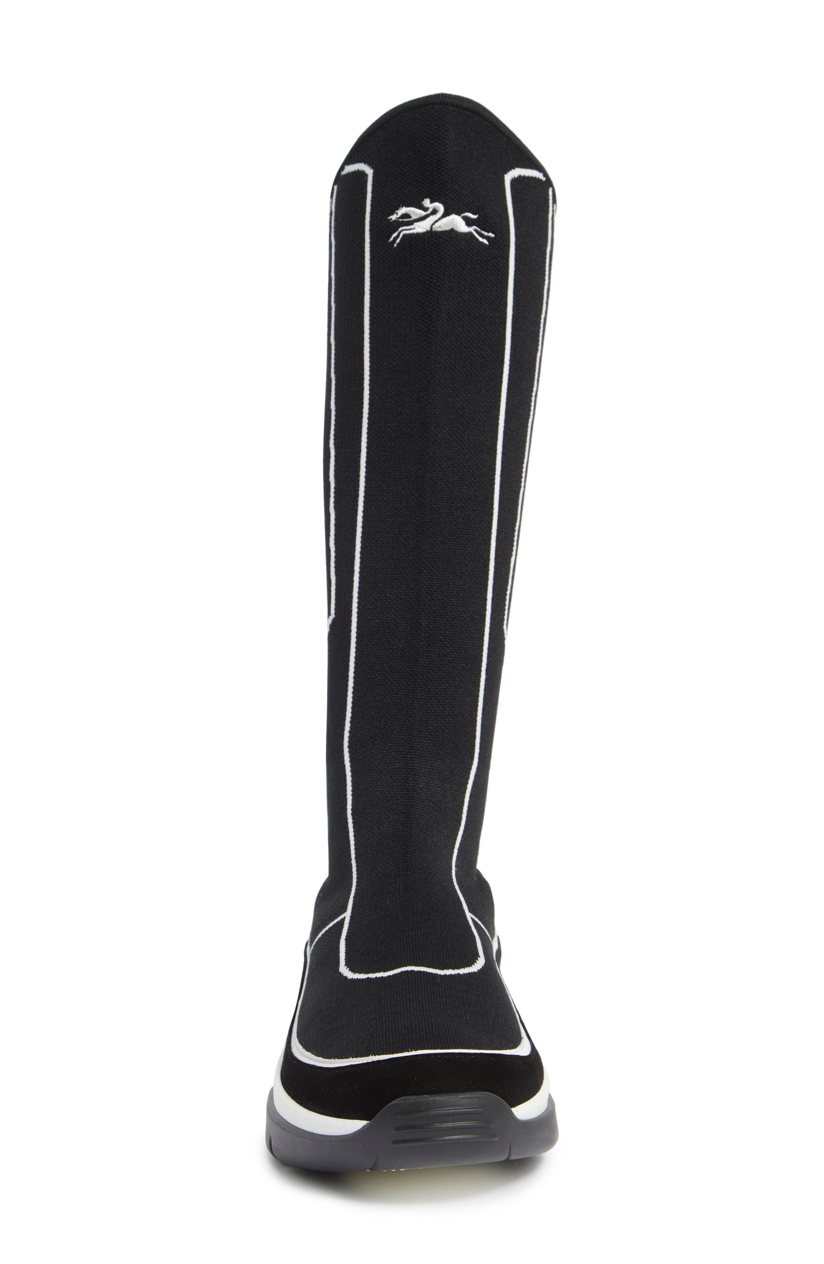 Longchamp Tall Shaft Tennis Boot, Alternate, color, 