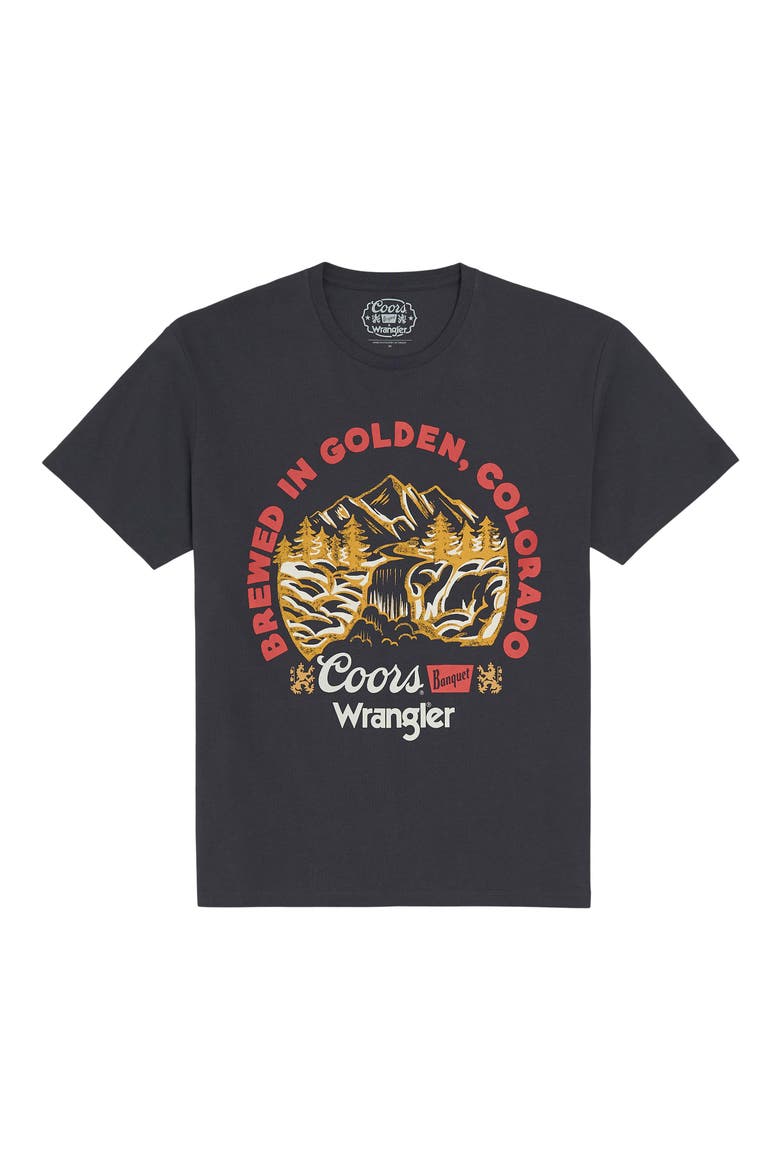x Coors® Graphic T-Shirt, Alternate, color, BLACK