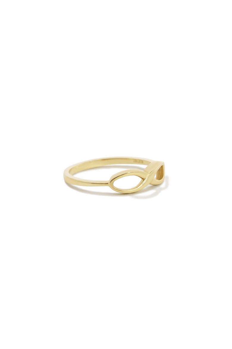 Gold Infinity Ring, Alternate, color, Yellow Gold