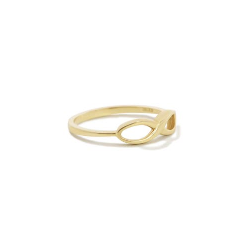 The Lovery Fine Jewelry Gold Infinity Ring In Gold