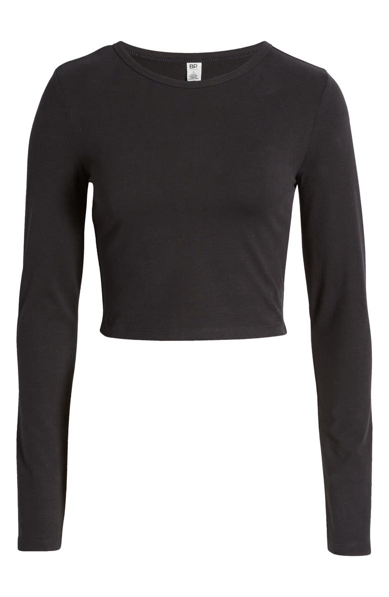 BP. Crewneck Crop Top, Alternate, color, 