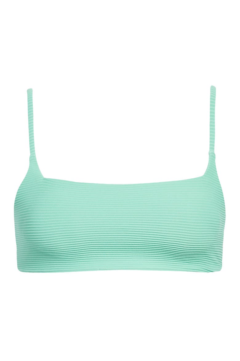 Tanlines Zoe Rib Bikini Top, Alternate, color, SWEET GRASS