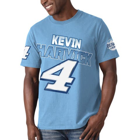 Men's Starter Light Blue Kevin Harvick Special Teams T-Shirt