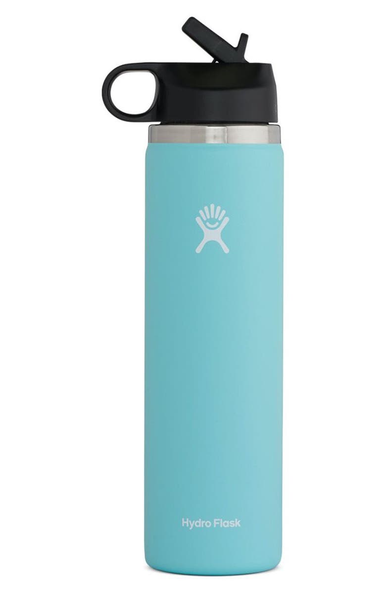 Hydro Flask 24oz. Wide Straw Lid Flask, Main, color,
