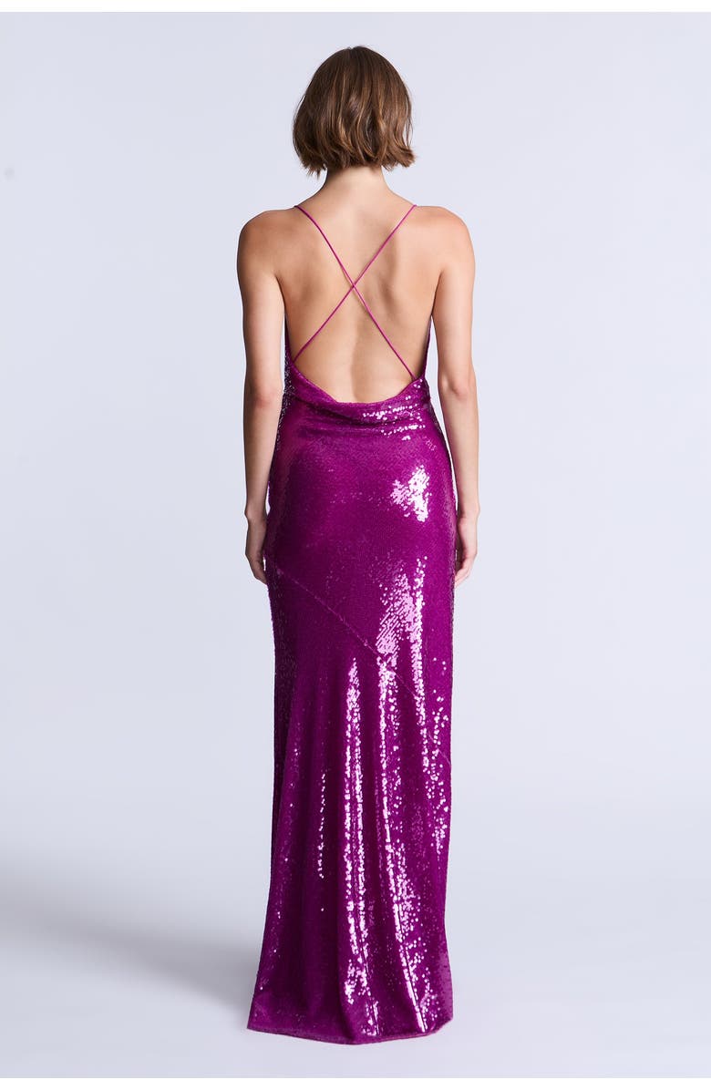 BCBG Maxazria Kimberly Gown, Alternate, color, Fuchsia