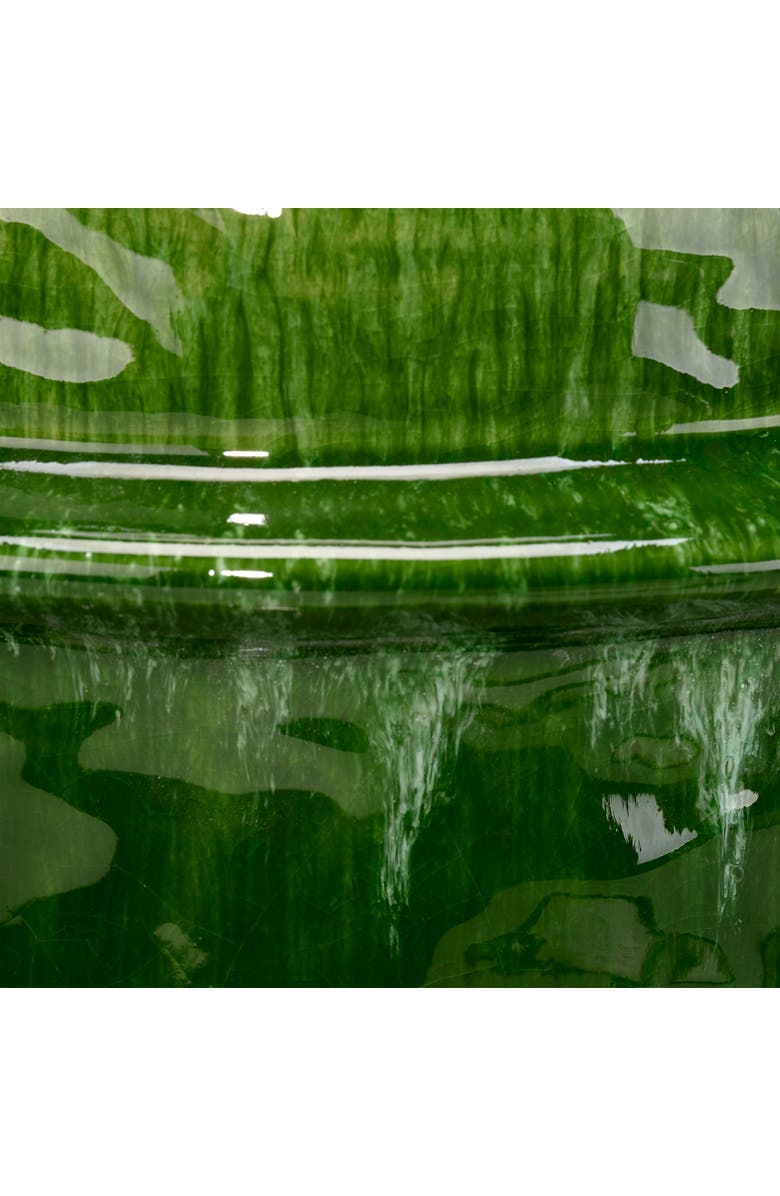 JAMIE YOUNG Saturn Ceramic Decorative Vase, Small, Alternate, color, Green