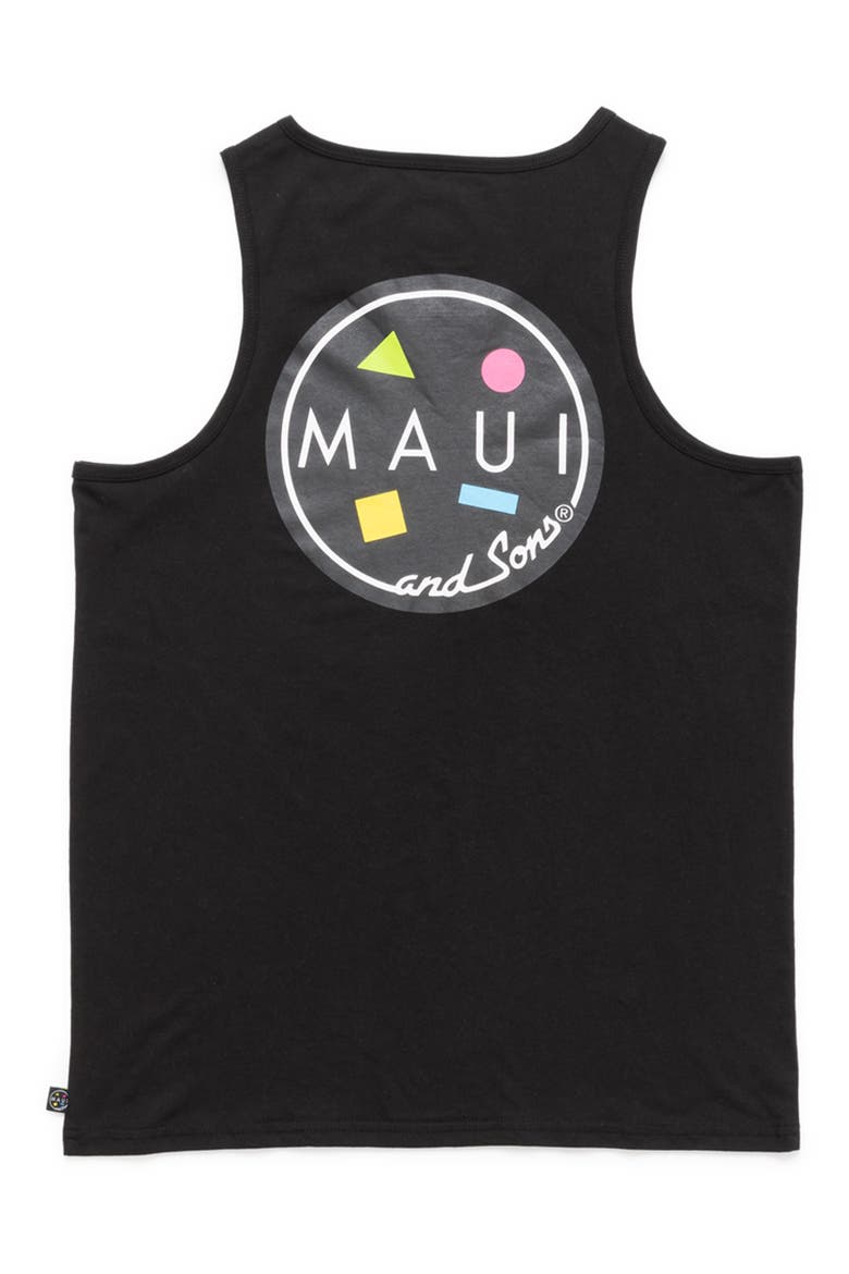 Cookie Logo Tank, Alternate, color, BLACK